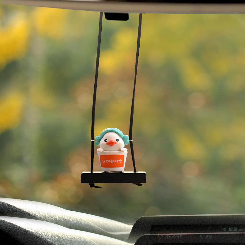 Fresh Arrivals at Buy Center: Cute Little Yellow Duck Doll Automobile Hanging Ornament