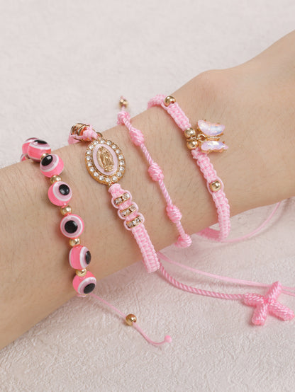 Trending Now at Buy Center: Hand Woven Eye Devil Evil Eye Lucky Bracelet