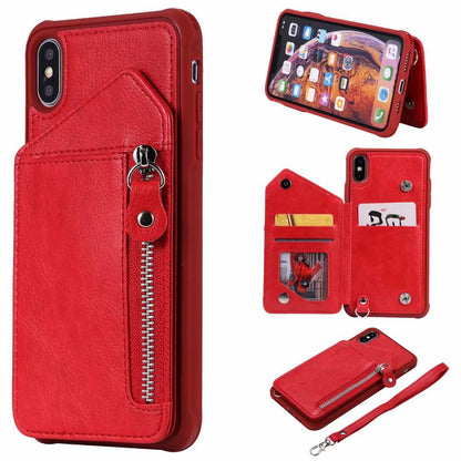 Zipper Wallet Case With Stand Tpu Anti-fall Shell Buy Center