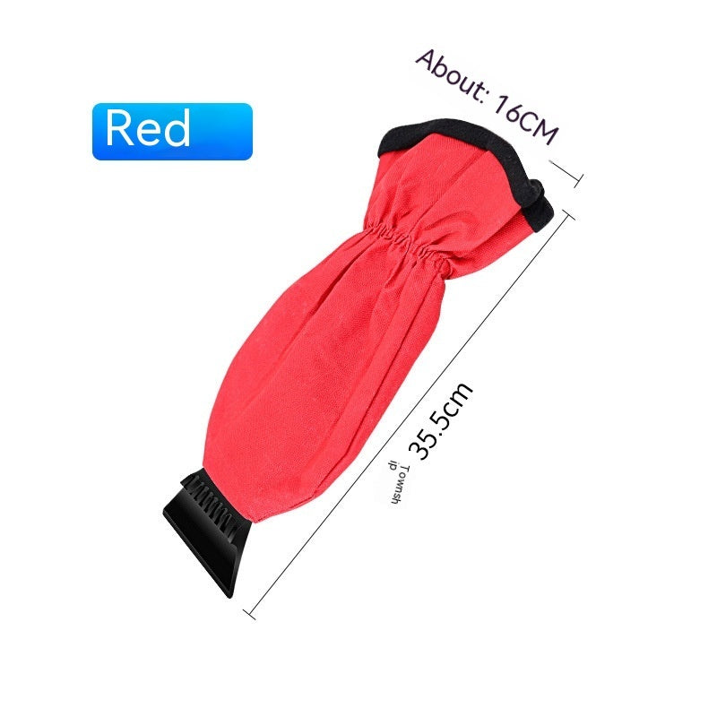 Newly Released at Buy Center: Car Multifunction Ice Sweeping Snow Plough Shovel Red