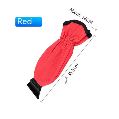 Newly Released at Buy Center: Car Multifunction Ice Sweeping Snow Plough Shovel Red