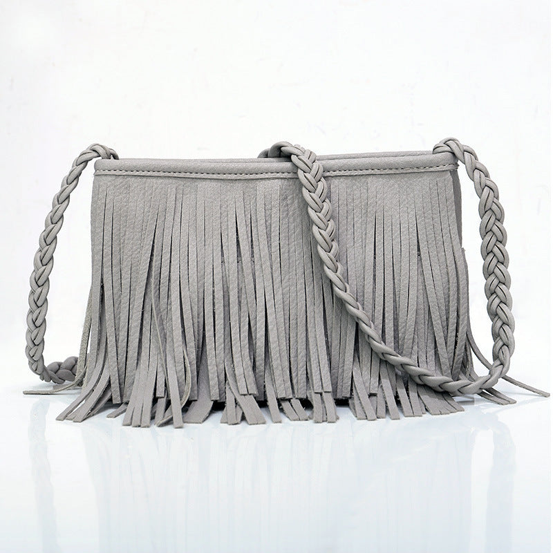 Hand-woven Tassel Bag Shoulder Crossbody Bag Buy Center