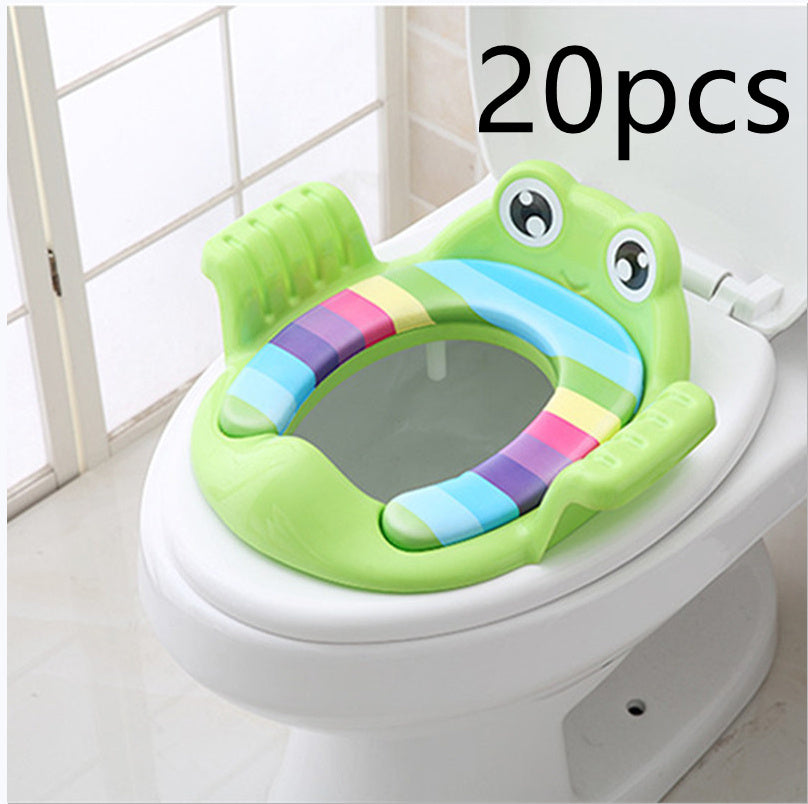 Baby Children Toilet Seat Toilet Green 20pcs