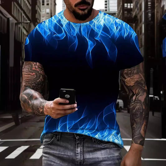 Camiseta de moda para hombre