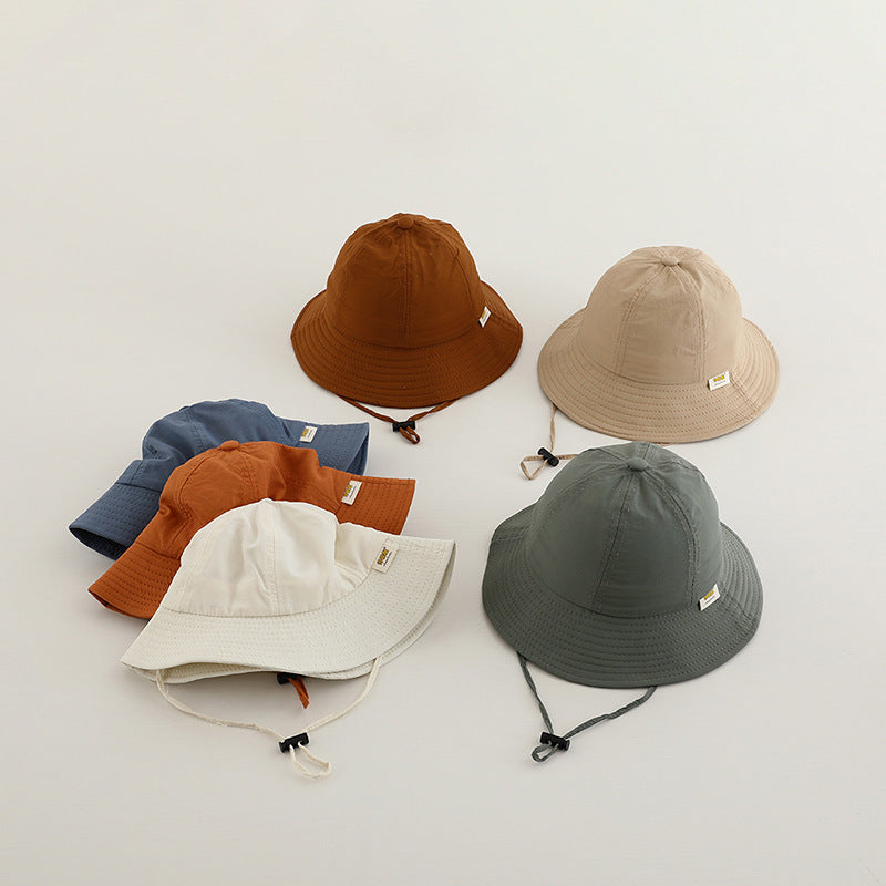 Bucket Hat Spring New Sun-proof Solid Color Quick-drying Buy Center