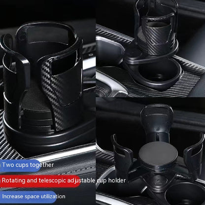 Just Arrived at Buy Center: Double-layer Storage Rotating Water Cup Holder