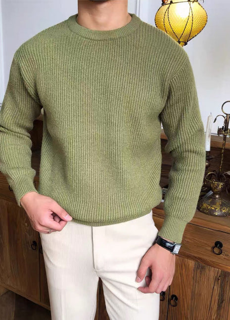 Thickening Sweater Men's Korean-style Trendy Loose Buy Center