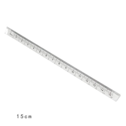 Fresh Arrivals at Buy Center: School Students Stationery Ruler White