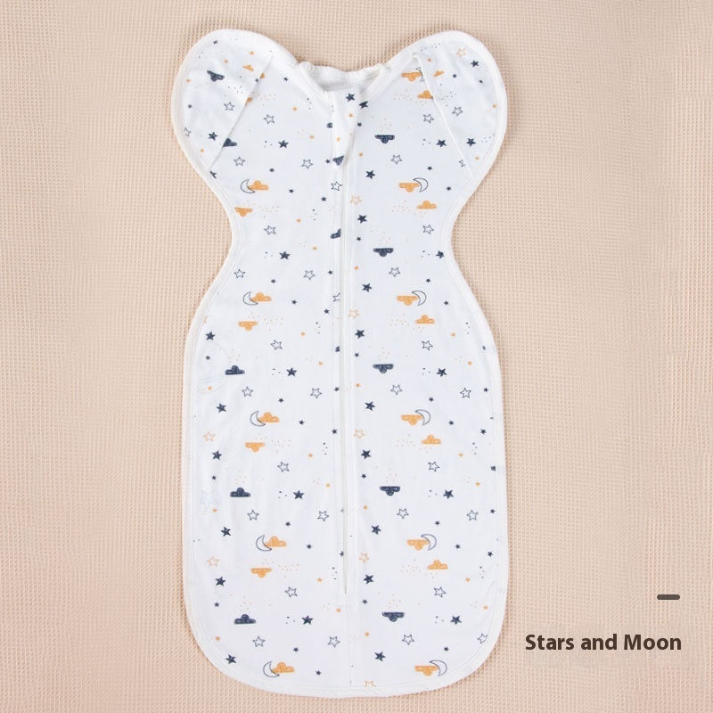 Newborn Baby Surrender Swaddling Summer Spring And Autumn Anti-shock Sleeping Bag Buy Center