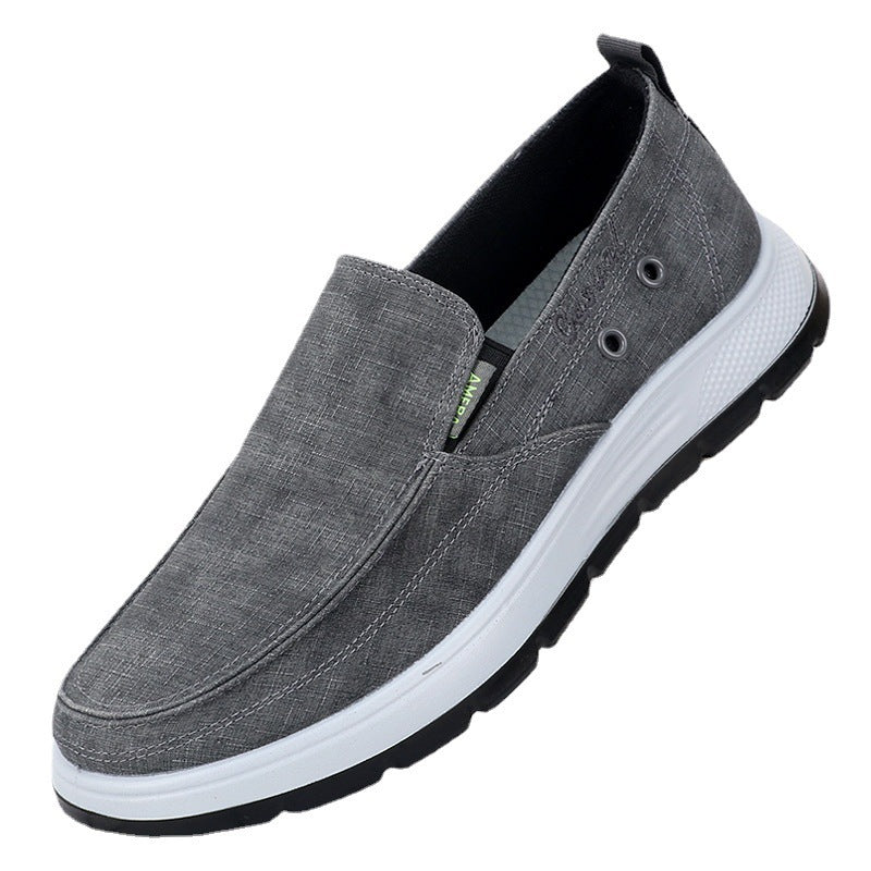 Breathable Comfortable Soft Bottom Men's Cloth Shoes Slip-on Buy Center