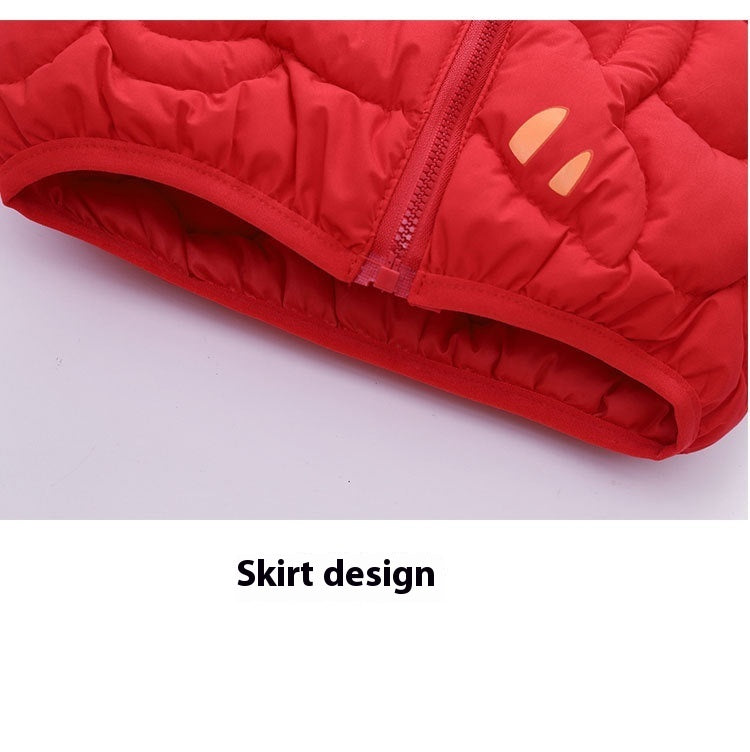 Fresh on the Scene at Buy Center: Children's Lightweight Down Jacket Cotton Clothes Cartoon