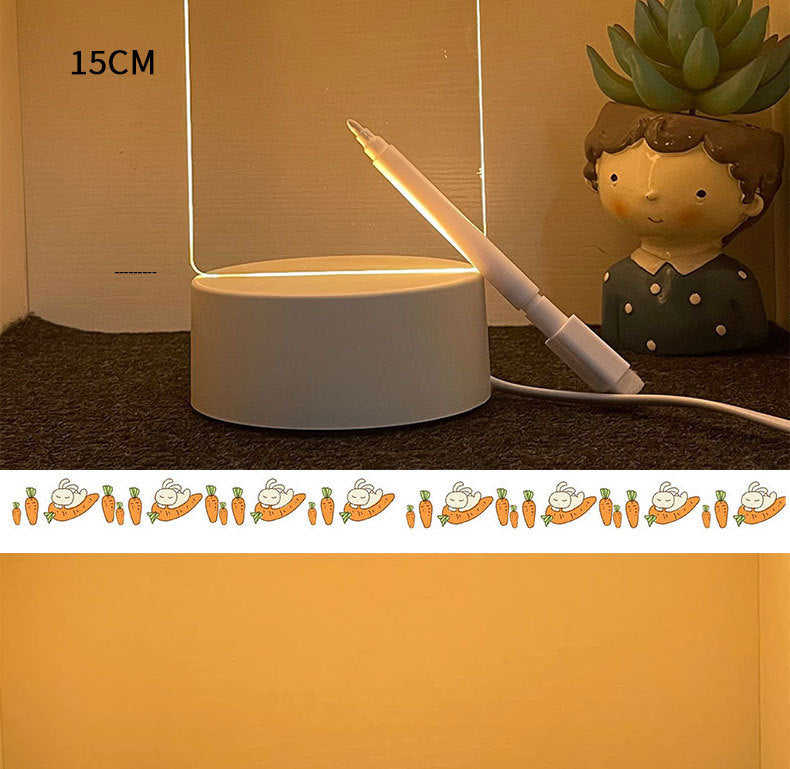 Just Arrived at Buy Center: Xiaoye Lantern Hand Writing Board Activity Luminous Acrylic Noteboard