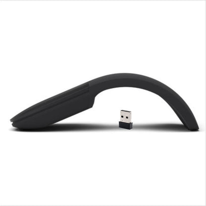 Just Arrived at Buy Center: Bluetooth 4.0 Folding Touch Wireless Mouse Black 24g Version