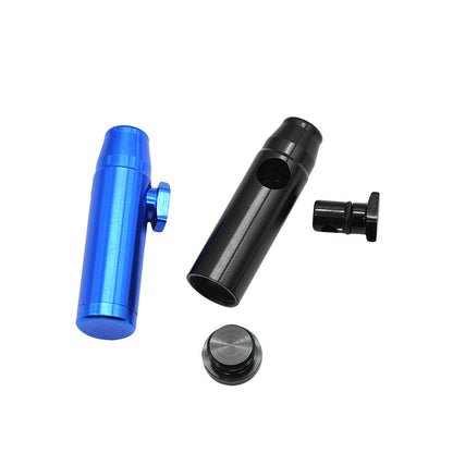 Newly Released at Buy Center: Xingbus Direct Sales Metal Pipe Aluminum Cigarette Holder Metal Bullet Snuff Metal Pipe Flat Head Metal