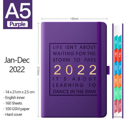 Fresh Arrivals at Buy Center: Plan English Inside Pages Purple A5