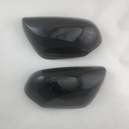 Just Arrived at Buy Center: Bright Black Rear View Mirror Cover Car