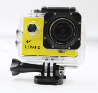 4K Waterproof Sport Camera Yellow