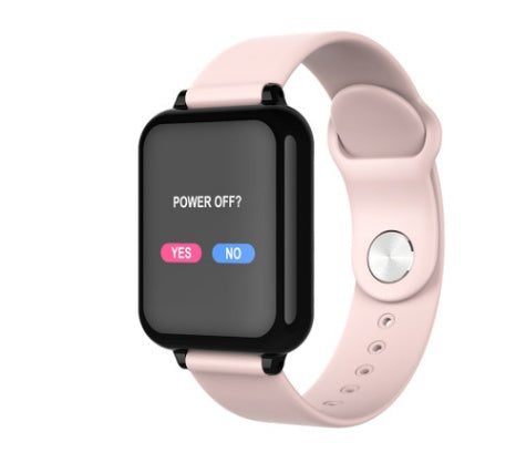 Compatible with Apple , B57 color screen smart sports watch Pink