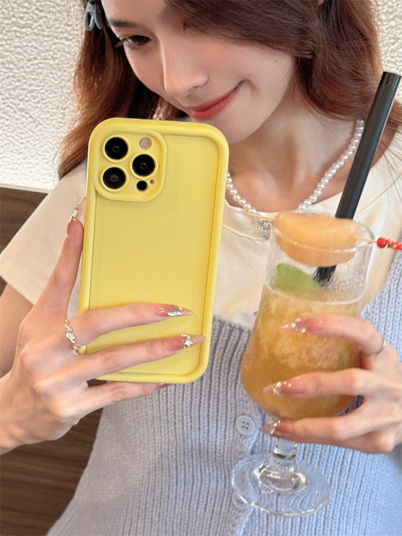 Solid Color Macaron Simple Fashion Phone Case Buy Center