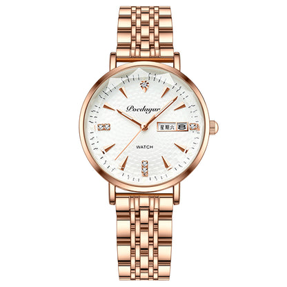 Women's Watch Double Calendar Quartz Buy Center