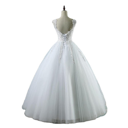 High Waist Wedding Dress With Deep V-neck Buy Center