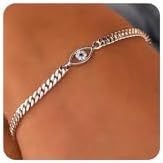 Buy Center Hot Pick-Light Luxury Alloy Bracelet Ornament Diamond Bracelet Silver