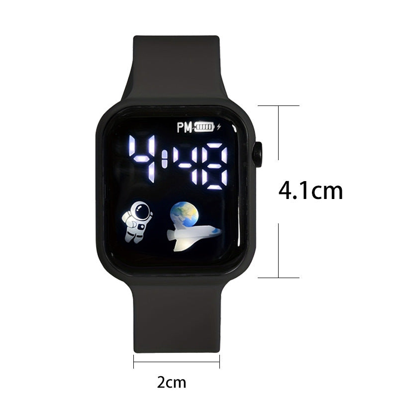 Technology Sense Good-looking Student Minimalist Fashion Waterproof Spaceman Electronic Watch