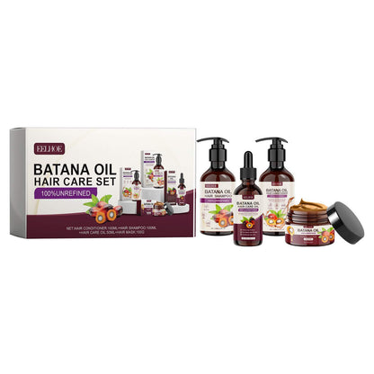 Buy Center Top Rated-Batana Oil Abundance Hair Care Set Repair Hair Care Set