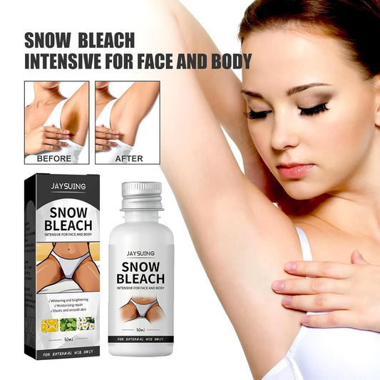 Fresh on the Scene at Buy Center: Snow Bleach Cream For Private Part For Private Part, Intimate Areas-Underarm, Neck, Armpit, Knees, Elbows, Dark Spot Remover Cream, Skin Lightening Bleaching Cream For Intimate Area Skin Lightening