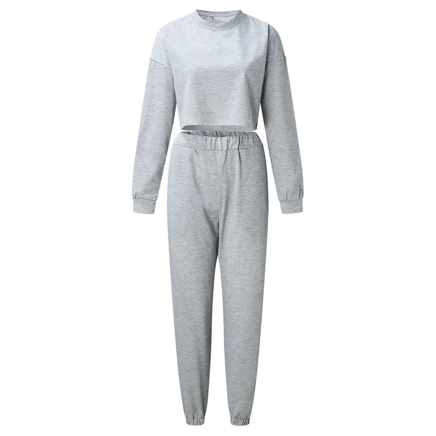 Women's Casual Loose Sports Sweater Suit 2-piece Set Buy Center