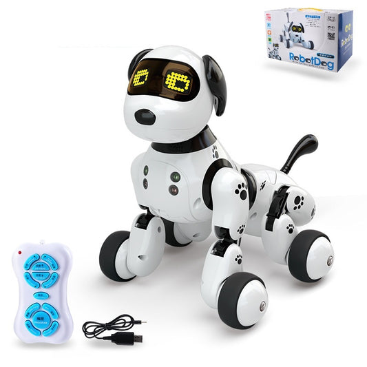 Electronic dog toy Black