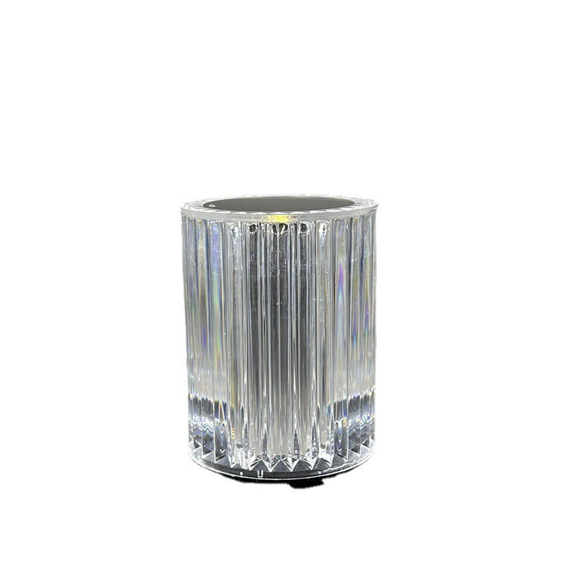 Crystal Lamp Table Lamp Atmosphere Creative Line Small Night Lamp Led Lights Diameter 9cm High 13cm