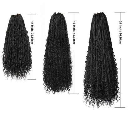 Now Available at Buy Center: Chemical Fiber Hair Three-strand African Braid Crochet Hair