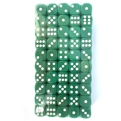 Buy Center Top Rated-In Stock 16mm Acrylic Game Chess Pieces Accessories Chip Wholesale Plastic Dice Solid Fruit Green