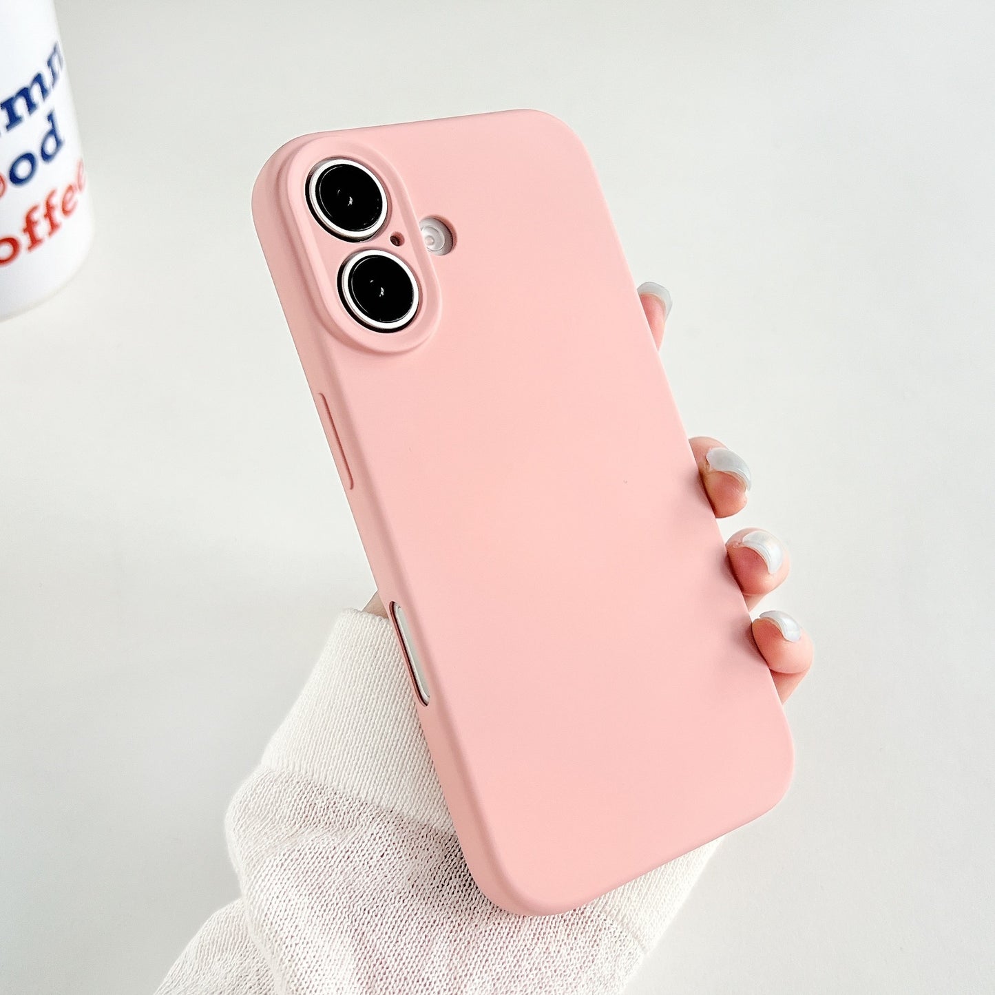 Skin Feeling Solid Color Simple Phone Case Buy Center