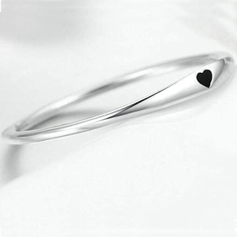 Buy Center Exclusive Offer-Simple Titanium Steel Love Female Ring