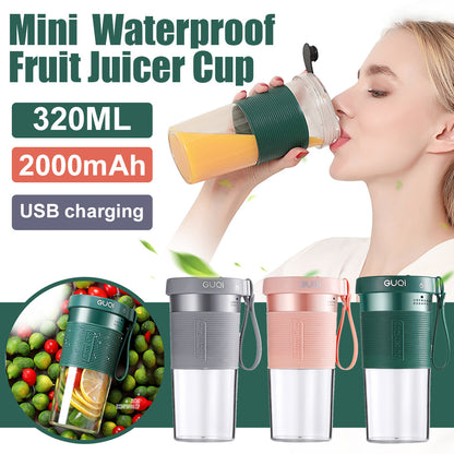 Mini USB Rechargeable Portable Blender Electric Fruit Juicer Kitchen Smoothie Maker Lightweight Sports Bottle Multifunction Blender | Home Improvement2 | Buy Center