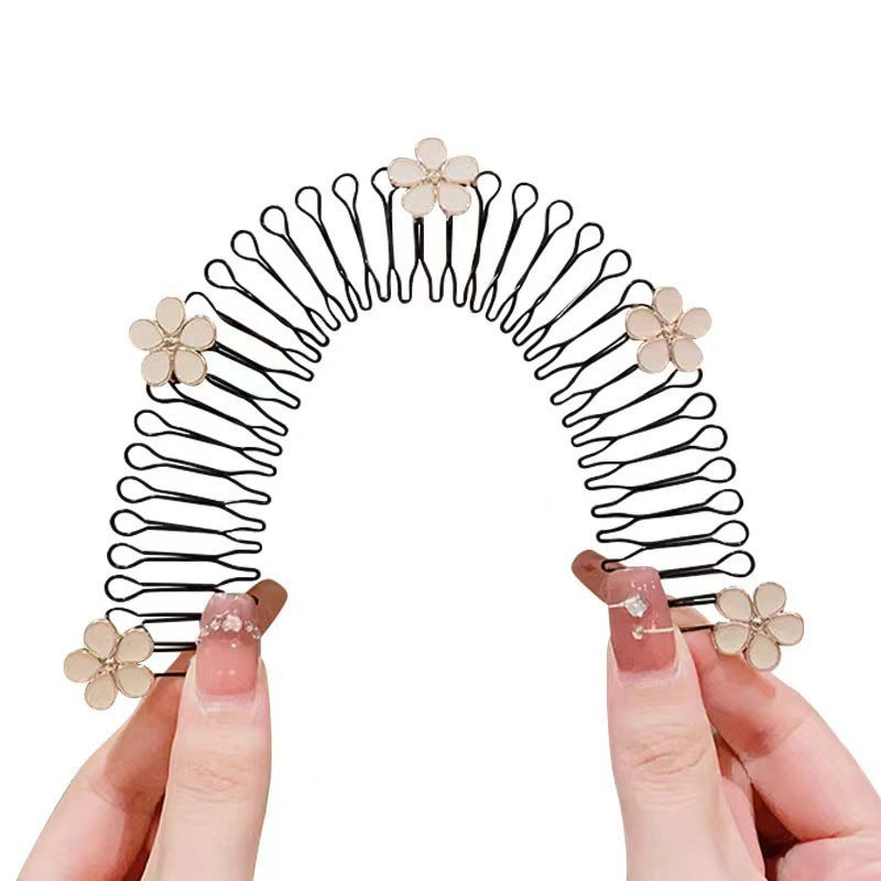 Buy Center Handpicked- Back Head Invisible Inverted Hair Comb Forehead Hair Band