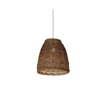 Fresh Arrivals at Buy Center: Retro Idyllic Zen Rattan-weaved Ceiling Lamp