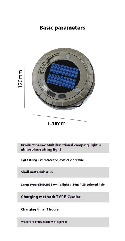 Fresh Arrivals at Buy Center: Outdoor Solar Camping Tent Light