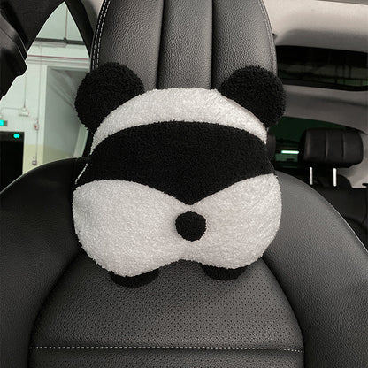 Hot New Items at Buy Center: Car Cushion Winter Plush Cute Cartoon Panda Car Saddle Cover 8 Style