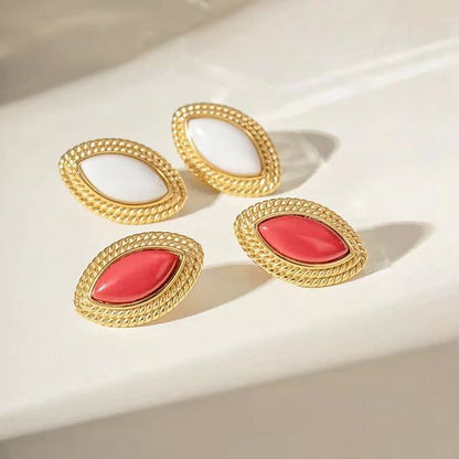 Fashion Simple Gold Teardrop Earrings Buy Center