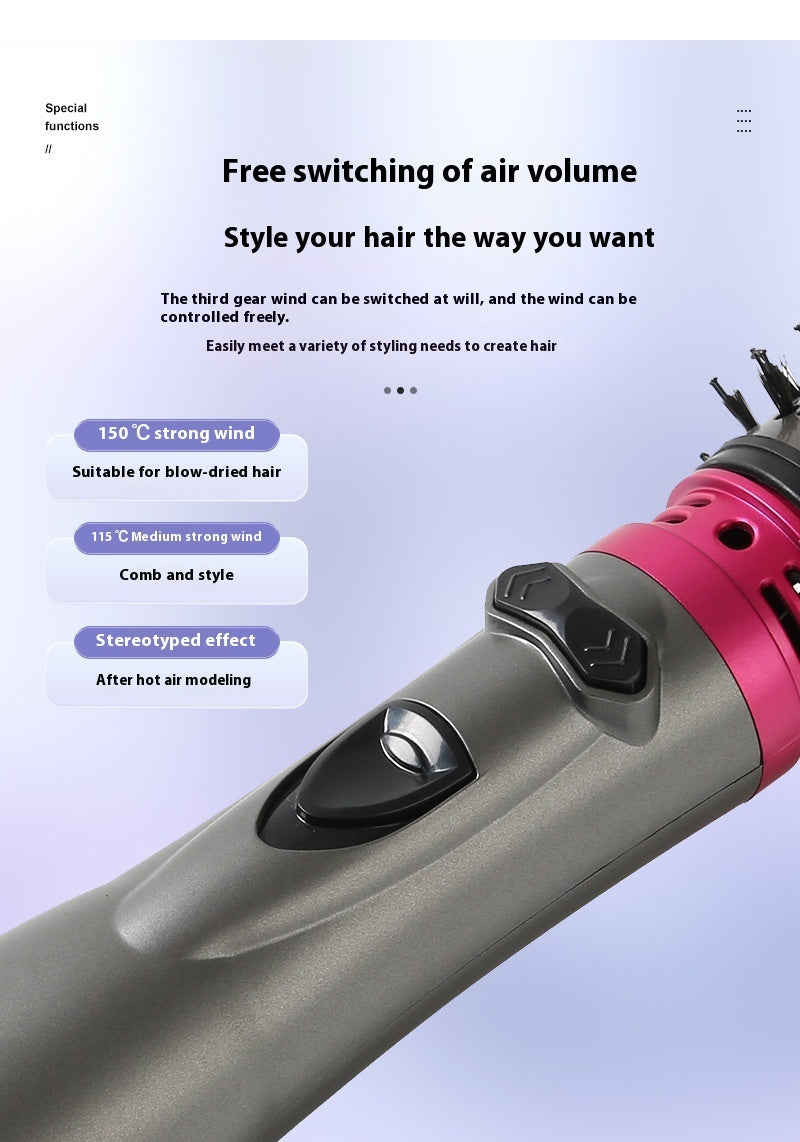 Buy Center Handpicked- Electric Rotating Hair Curling Comb Two-in-one Constant Temperature