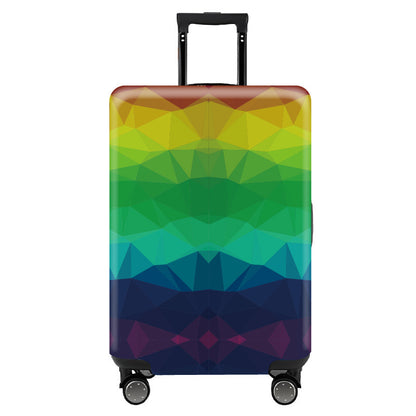 Newly Released at Buy Center: Trendy Unique Suitcase Suite Elastic Case Cover Luggage Protective Cover Travel Trolley Case Dust Cover 018style