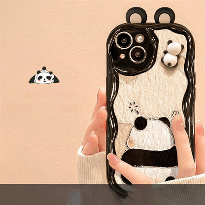 3D Panda Doll Cartoon Phone Case Buy Center