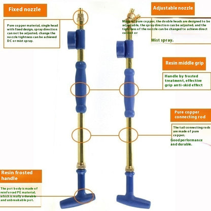 New Portable Pneumatic Single And Double Head Nozzle Double Head 02 7