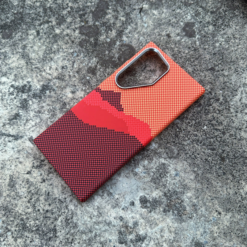 Fresh Arrivals at Buy Center: Shanhe Xinghe Applicable Magnetic Suction Phone Case Alpine Orange Pattern