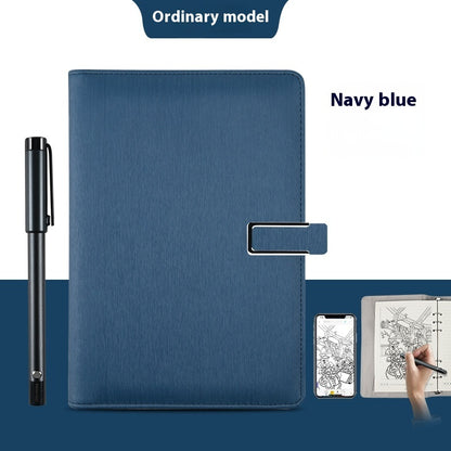 Just Arrived at Buy Center: Handwriting Paper Screen Synchronization Smart Fingerprint Lock Notebook A5 Color1