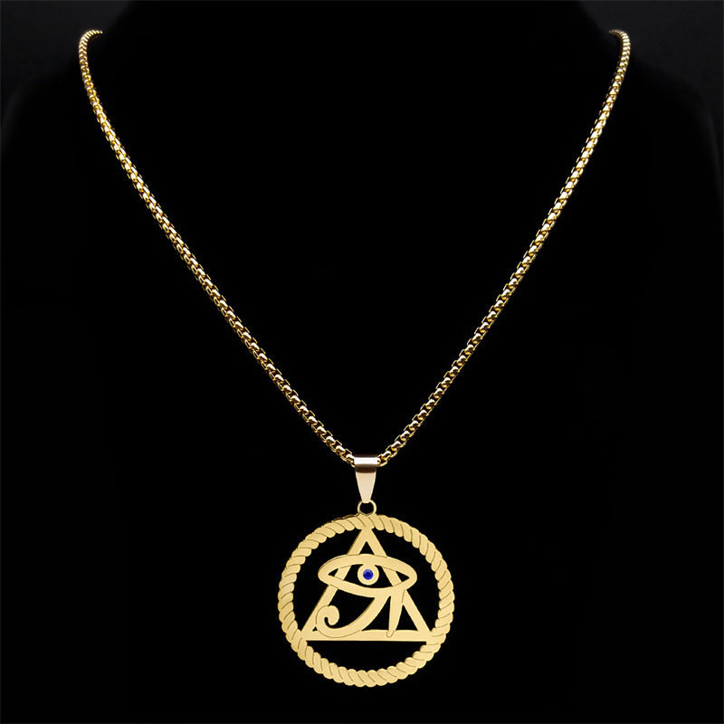 Buy Center Handpicked- Stainless Steel Vacuum Plating Necklace