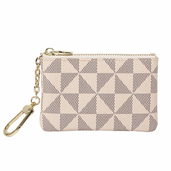 Mini Cartera Con Llavero Cremallera Bolso De Moda Para Hombre Y Mujer Colgante De Cuero Bolso Clásico - No Se Envía Los Fines De Semana, Prohibido En Amazon